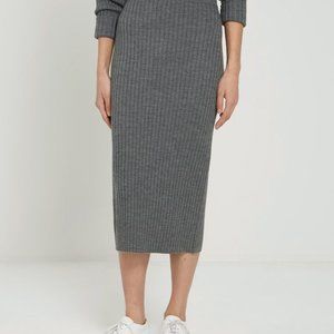Frank and Oak Merino Wool Skirt